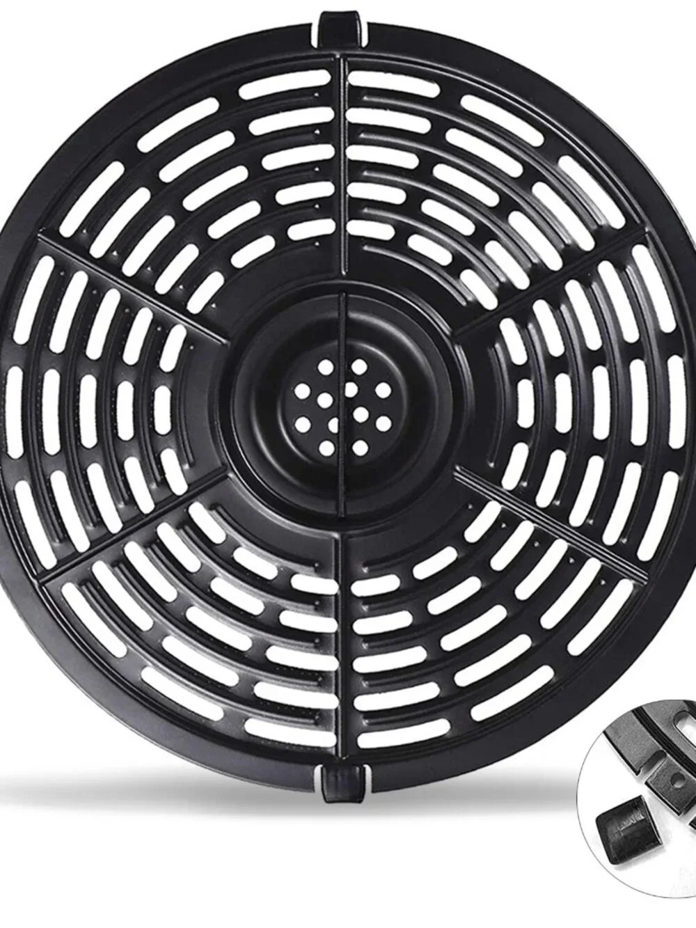 Air Fryer Grill Pan for Power XL 5QT Air fryer, 8.7'' 5QT Round Non-Stick Replac